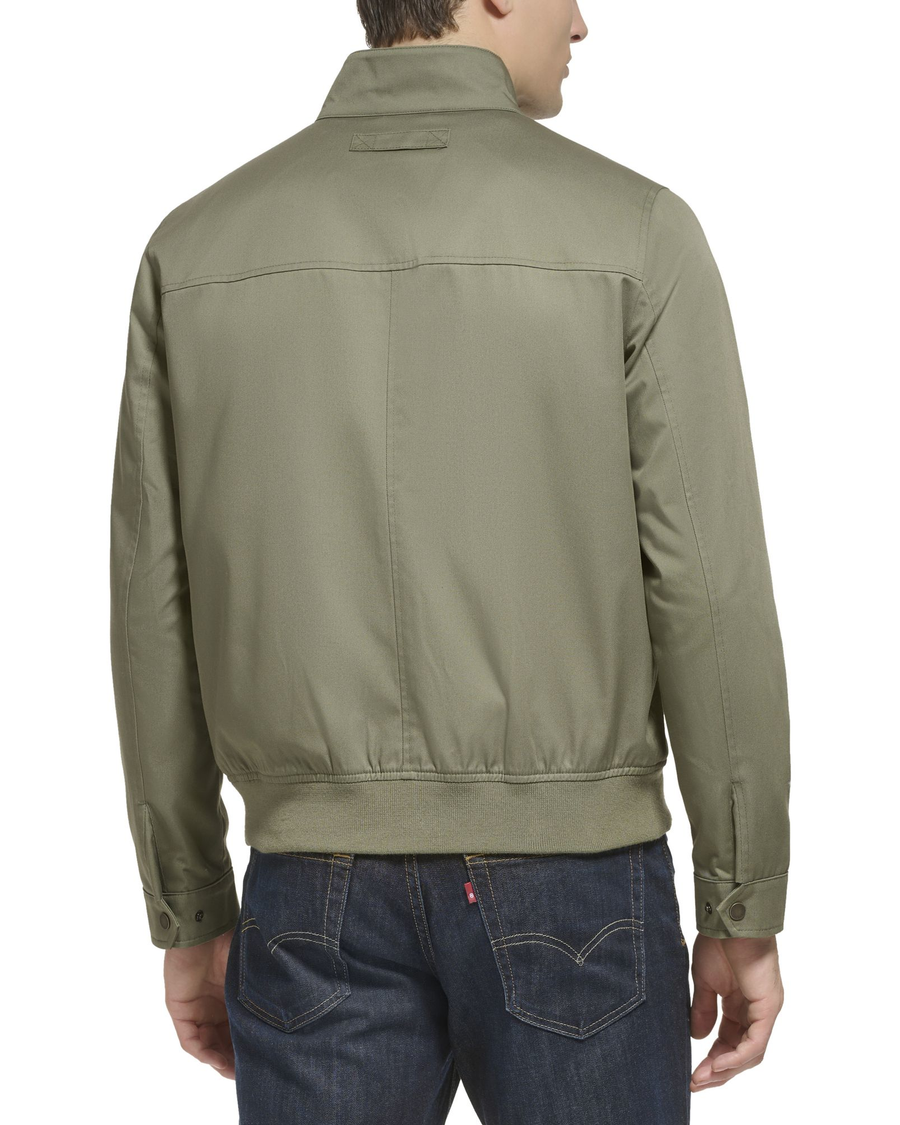 (image for) Refined Poly Cotton Twill Barracuda Bomber w/ Harrington Pockets